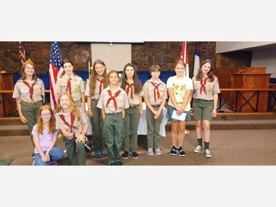 Local Scouts Advance in Rank, are Recognized for Accomplishments in Court of Honor