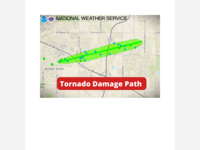 NWS confirms EF1 tornado struck Broken Arrow