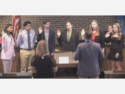 Members of Broken Arrow Youth City Council sworn in