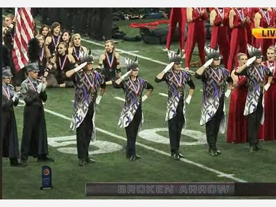 Pride of Broken Arrow finishes 3rd at Bands of America Grand Nationals